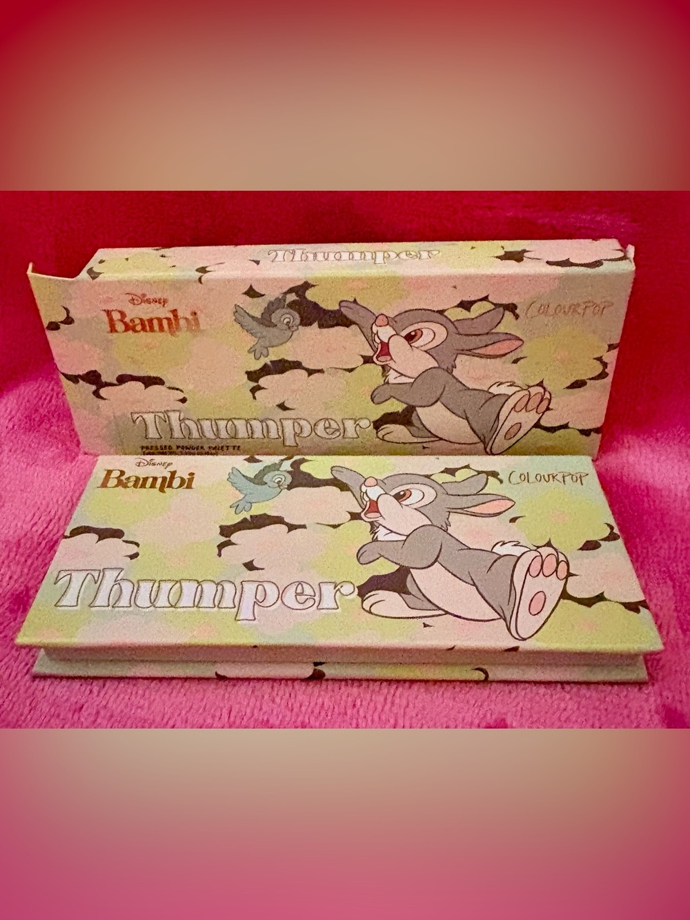 Colourpop Disney Bambi Thumper Eyeshadow Palette - Pink, Cream, Gray